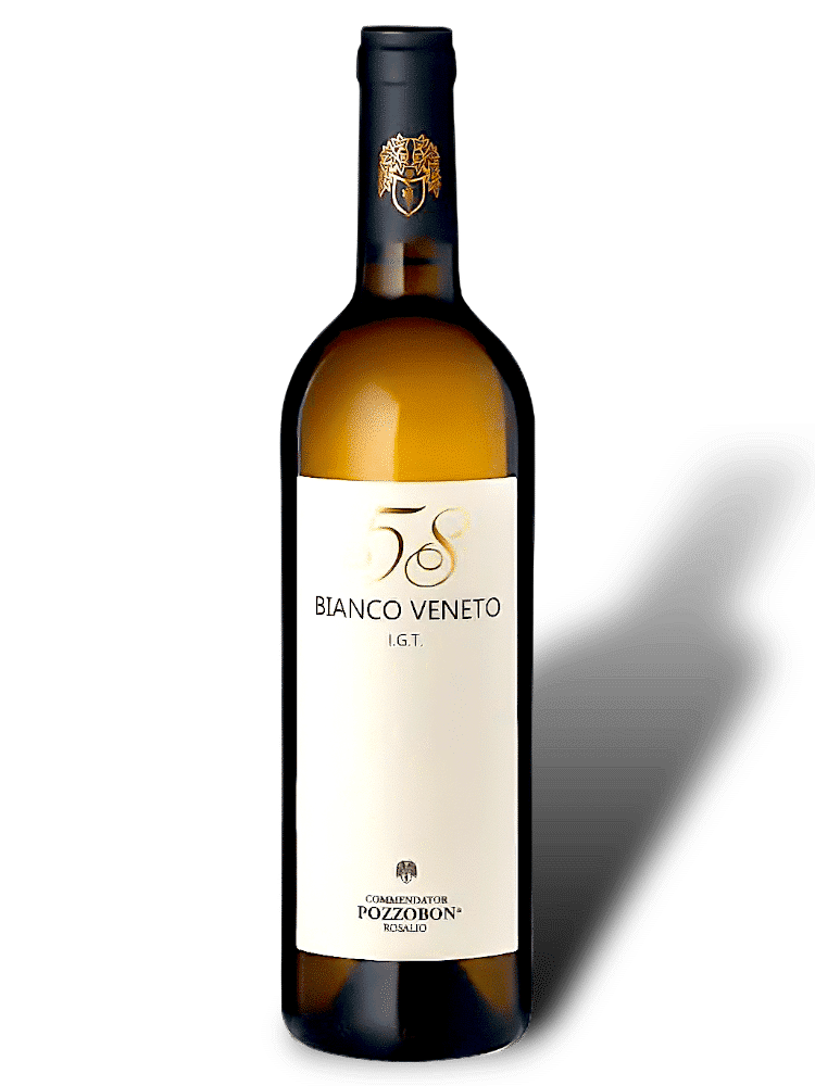 Pozzobon 58 Bianco Veneto Johanniter IGT 2024 – witte wijn uit Volpago del Montello, Veneto