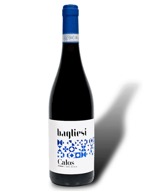 Bagliesi Calos Syrah IGP Sicilië 2022 – rode wijn uit Naro, Agrigento