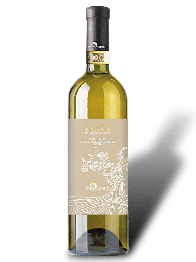 Mezzanotte Luna Verdicchio dei Castelli di Jesi Riserva Classico DOCG BIO 2020 – biologische witte wijn uit Marche