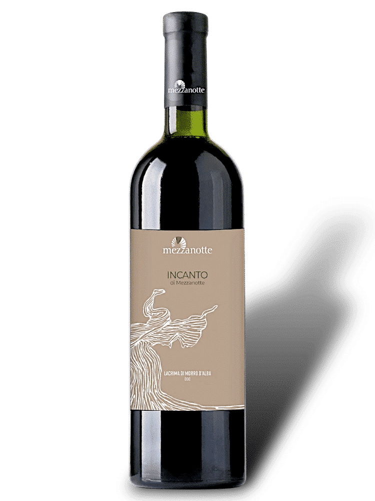 Mezzanotte Incanto Lacrima di Morro d'Alba BIO 2024 - organic red wine from Marche