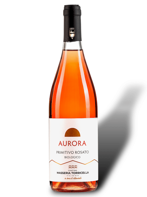 Masseria Torricella Aurora Primitivo Rosé IGP BIO 2024 - organic rosé from Puglia
